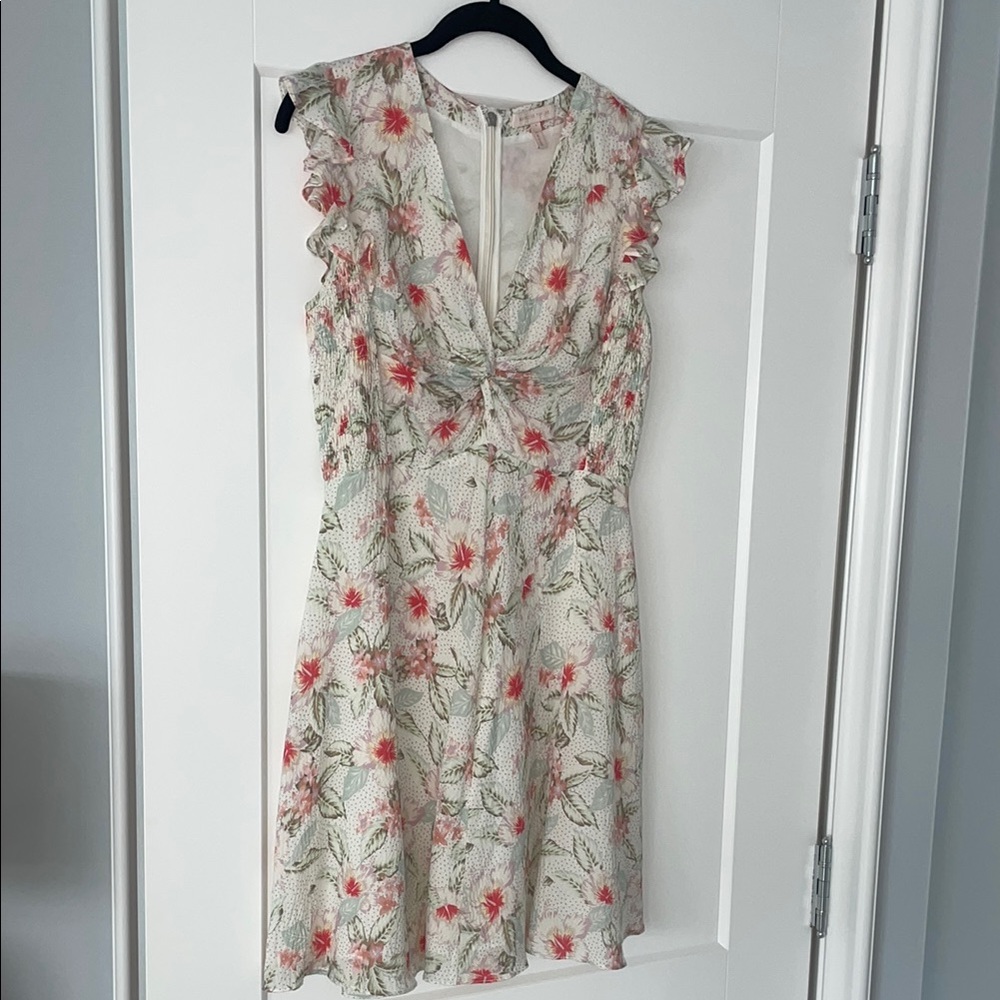 Floral Ruffle Dress